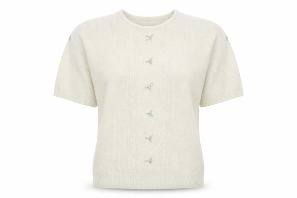 EWM Womens White   Pullover Jumper Size M