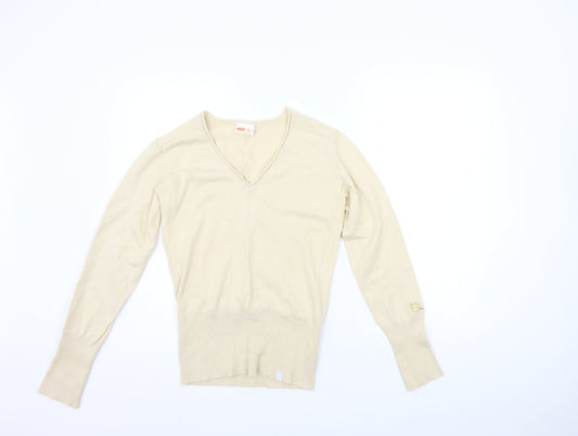 OXGOW Womens Beige   Pullover Jumper Size M