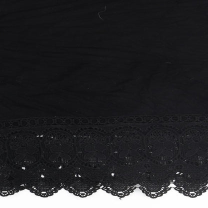 Boohoo Womens Black   Basic T-Shirt Size 10