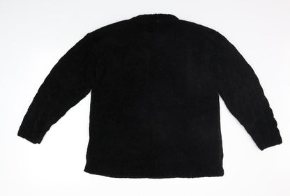 Classics Collection Womens Black   Pullover Jumper One Size