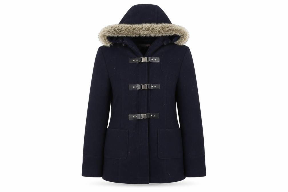 Debenhams Womens Blue   Jacket Coat Size 14  - Needs clean