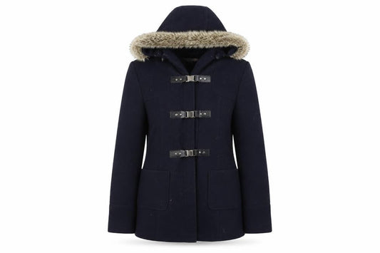 Debenhams Womens Blue   Jacket Coat Size 14  - Needs clean