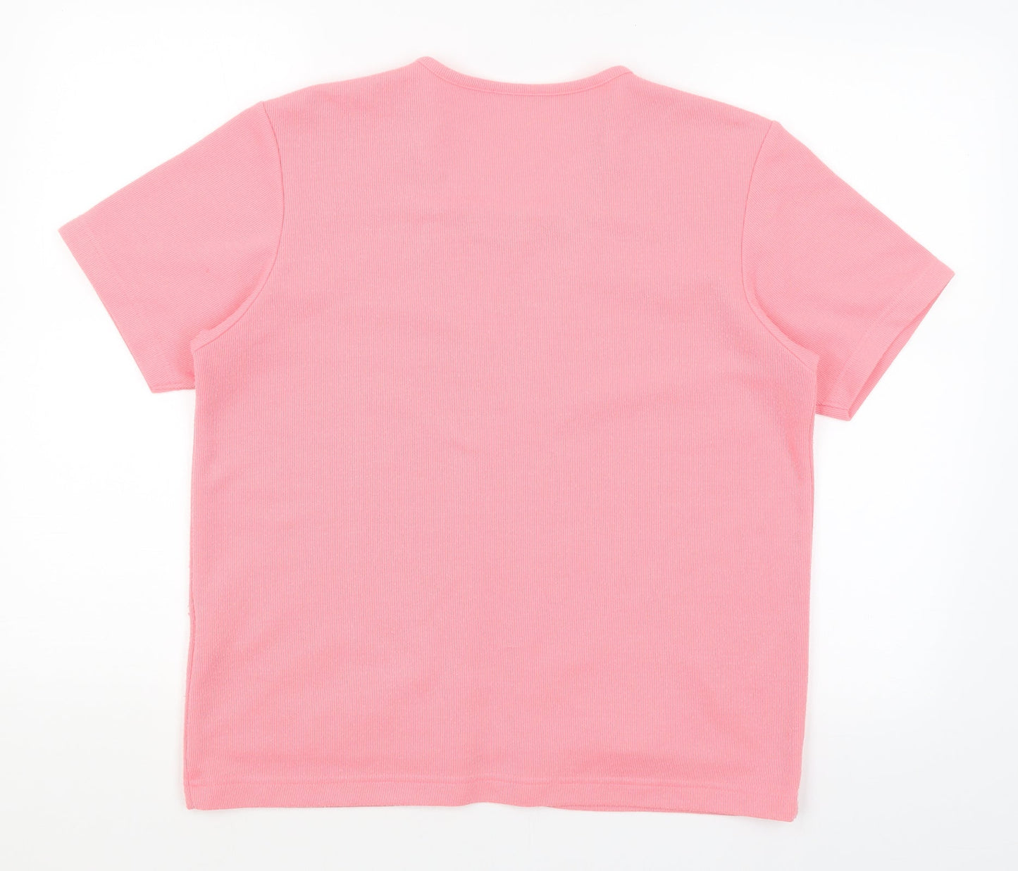 Preworn Womens Pink   Basic T-Shirt Size S