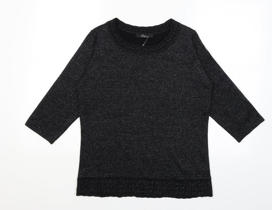 BM Womens Black   Basic T-Shirt Size S