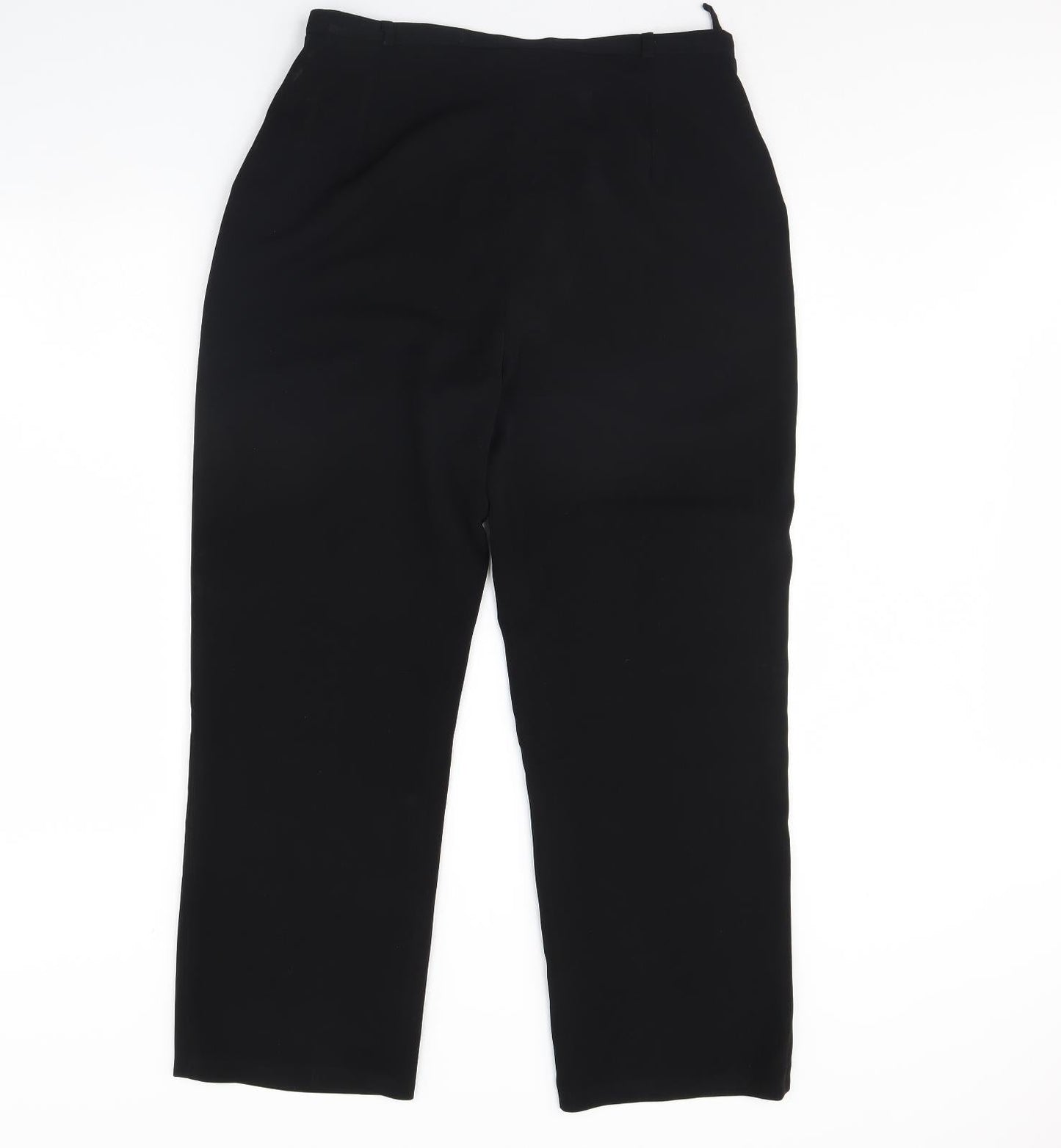 Ambience Womens Black   Trousers  Size 16 L28 in