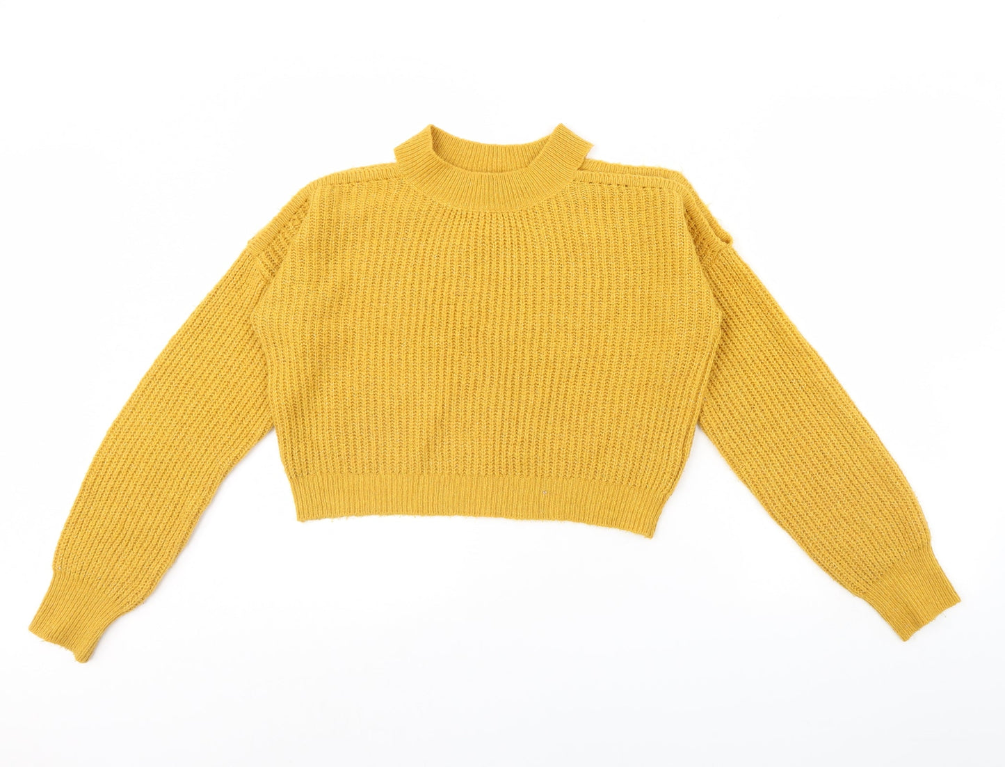 New Look Girls Yellow   Pullover Jumper Size 14 Years