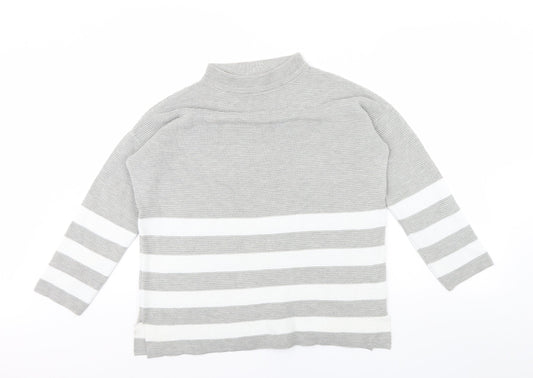 Wallis Womens Grey   Pullover Jumper Size S