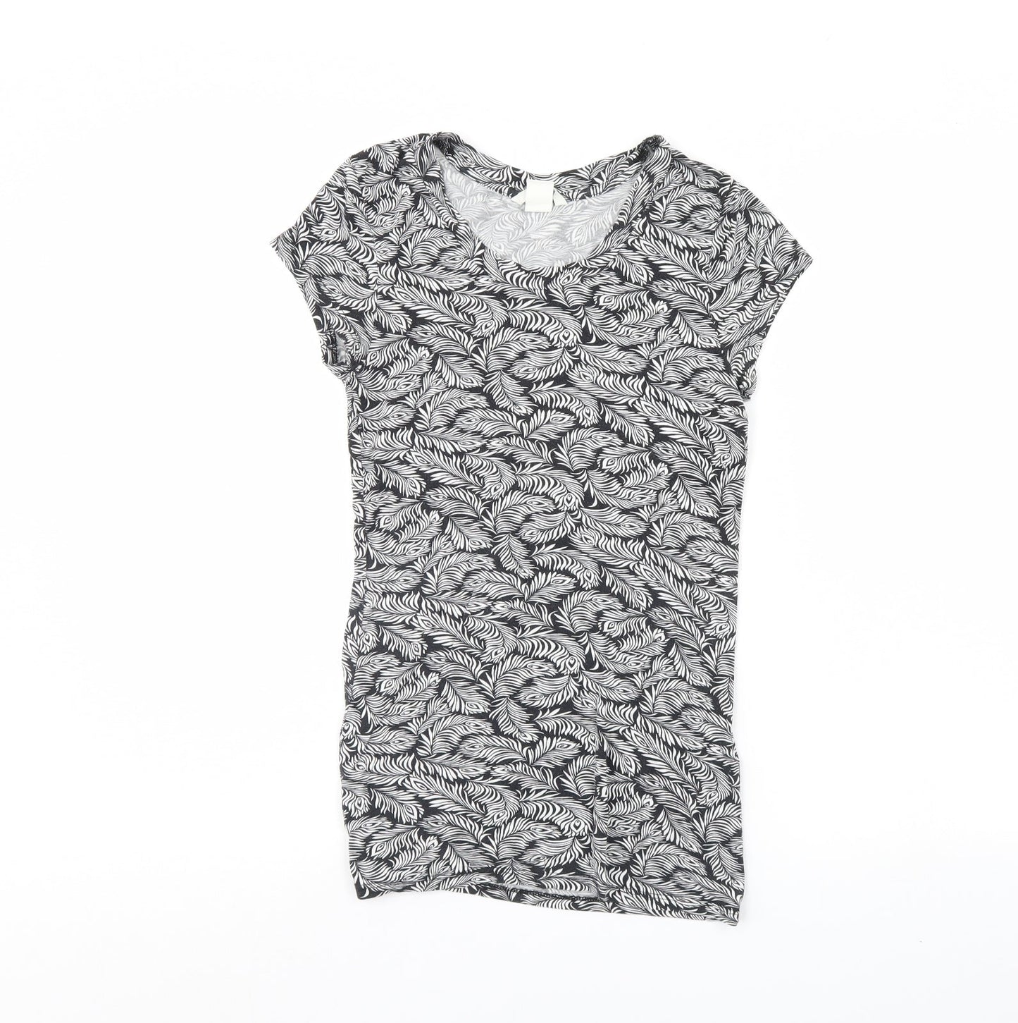 H&M Womens Black Fair Isle  Basic Tank Size XS