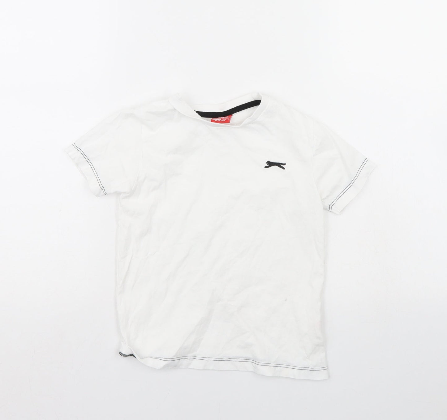 Slazenger Boys White   Basic T-Shirt Size 5 Years