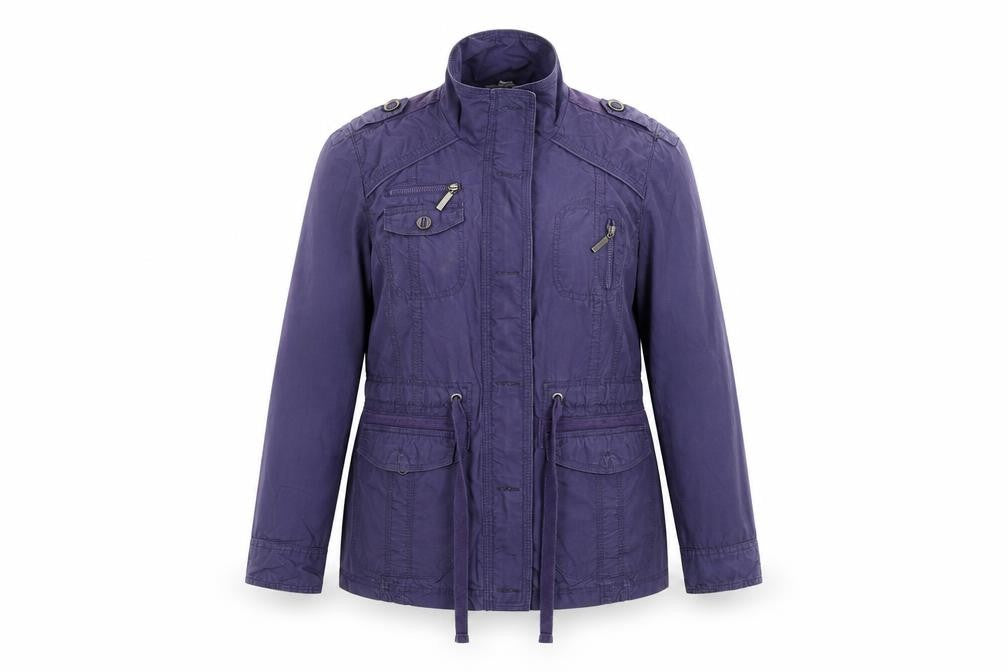 Marks & Spencer Womens Purple   Windbreaker Coat Size 14