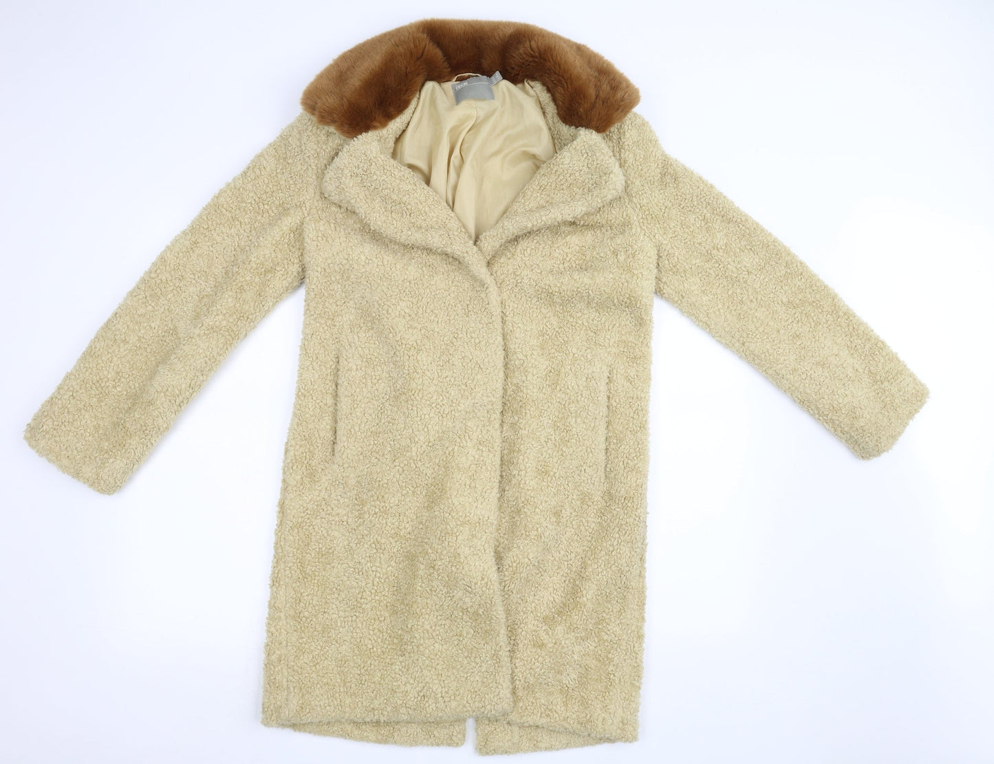 ASOS Womens Brown   Jacket Coat Size 8
