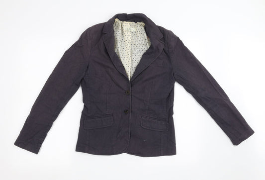 H&M Womens Blue   Jacket Blazer Size 8