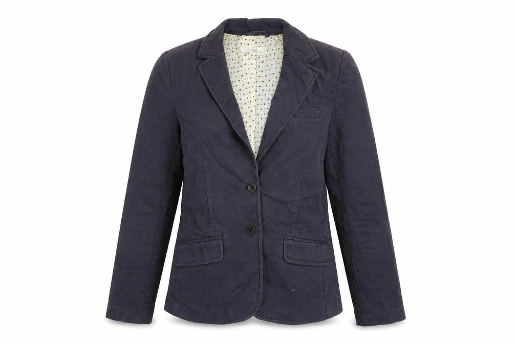 H&M Womens Blue   Jacket Blazer Size 8
