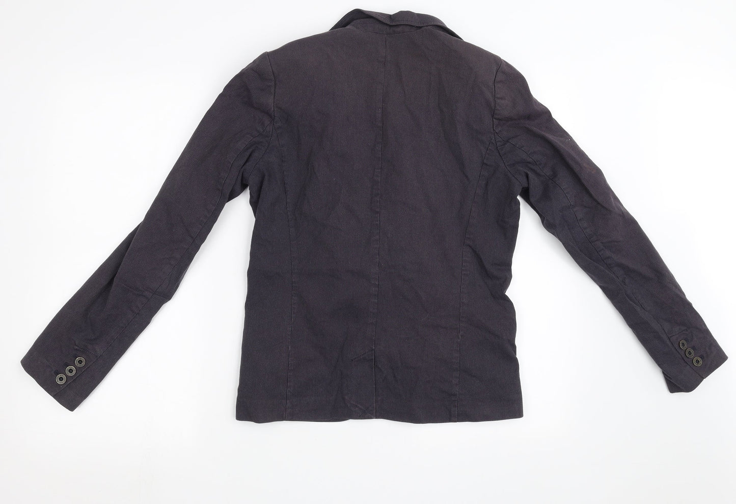 H&M Womens Blue   Jacket Blazer Size 8