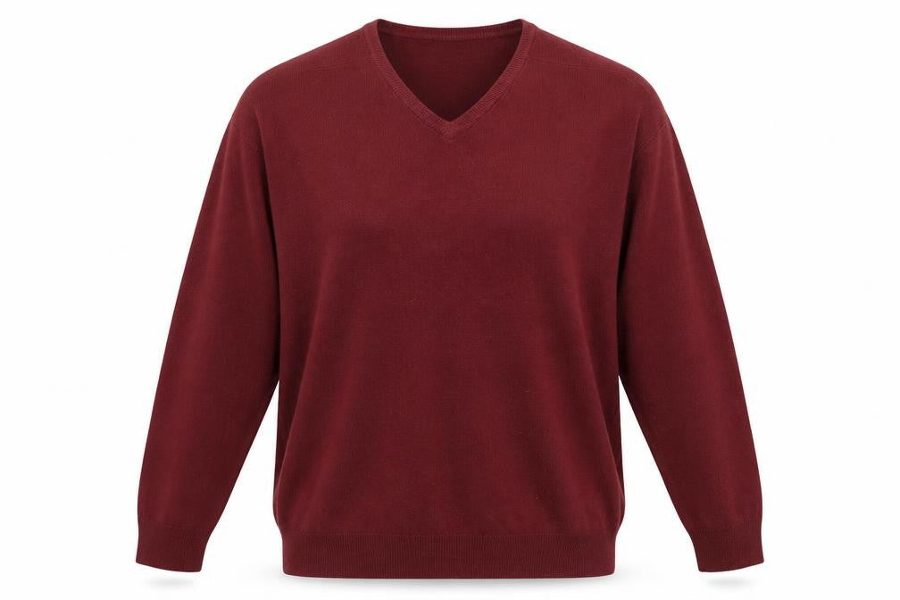 Mark Shale Mens Red  Knit Pullover Sweatshirt Size 2XL