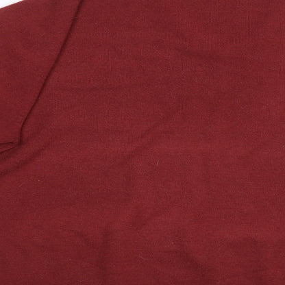 Mark Shale Mens Red  Knit Pullover Sweatshirt Size 2XL