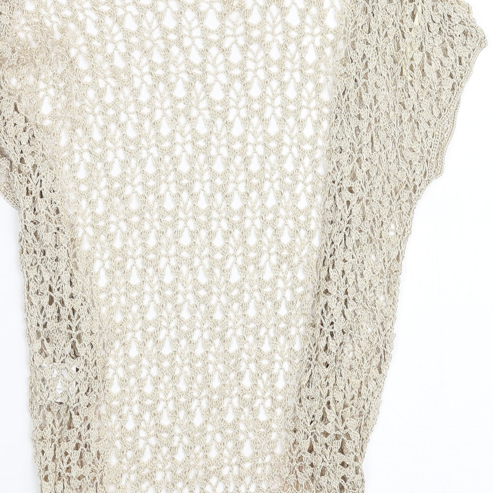 Sky designs Womens Beige   Cardigan Jumper Size XS