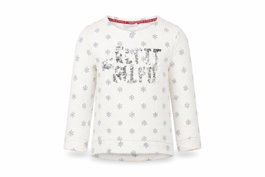 Matalan Girls White   Pullover Jumper Size 3 Years