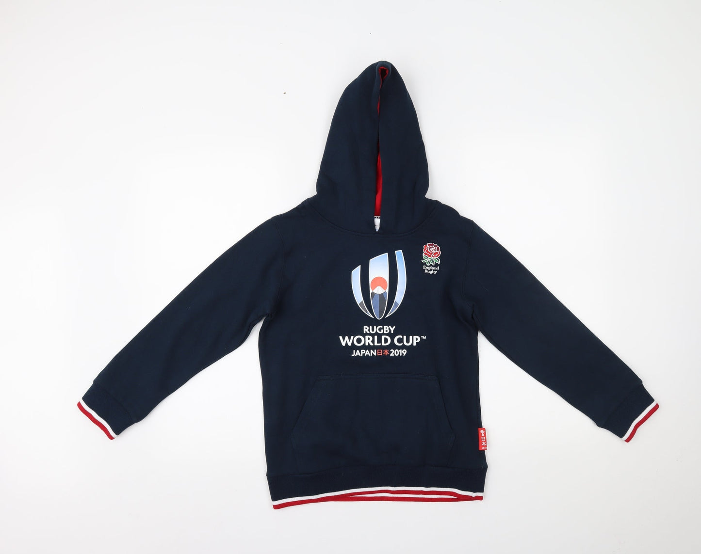 RWC  Boys Blue   Pullover Hoodie Size 9-10 Years