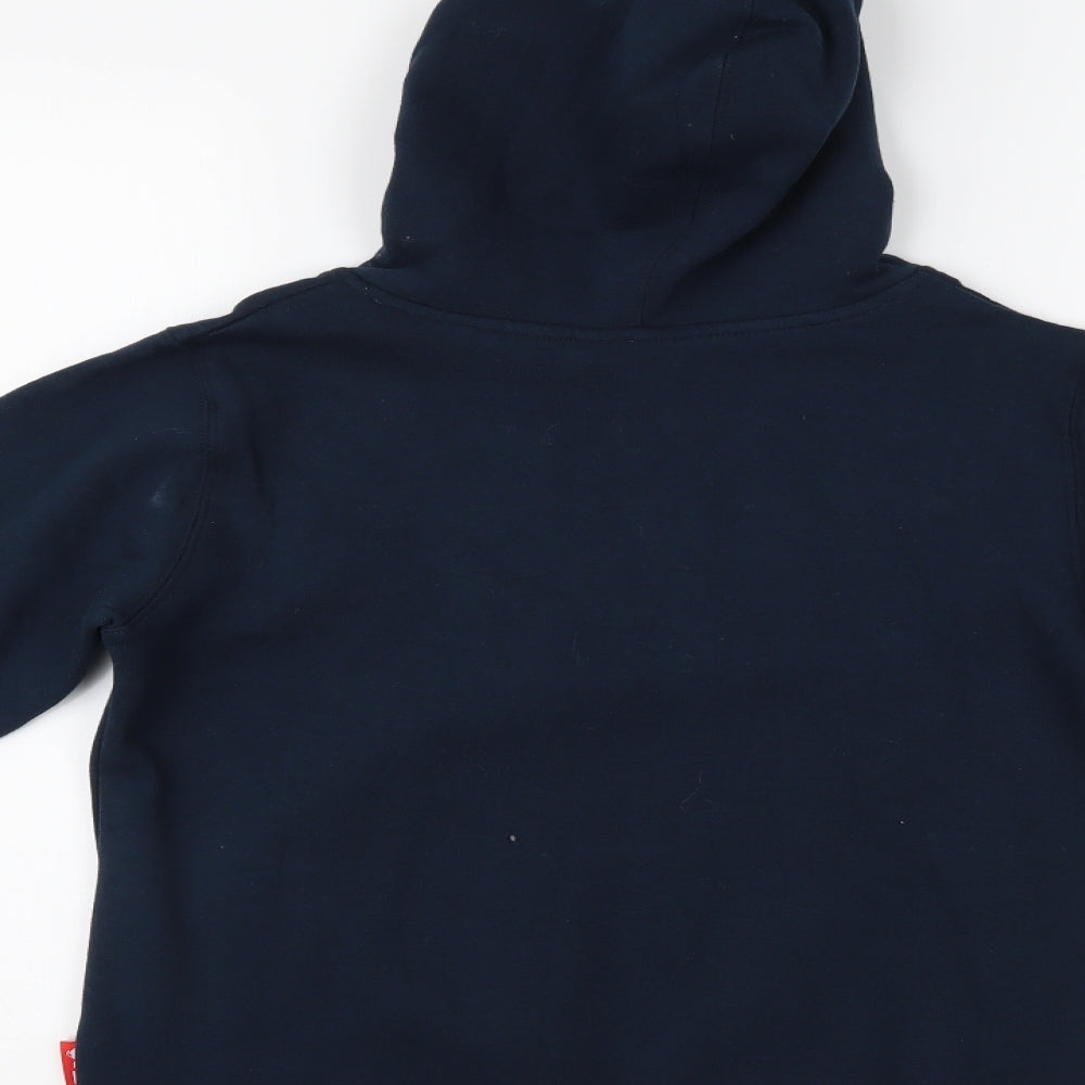 RWC  Boys Blue   Pullover Hoodie Size 9-10 Years