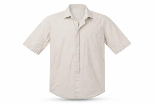 Burton Mens Beige    Button-Up Size 16