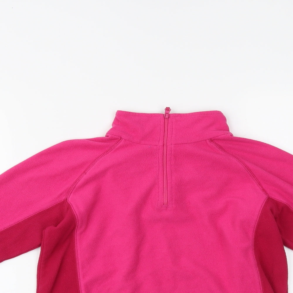 Mountain Life Girls Pink   Henley Jumper Size 11-12 Years