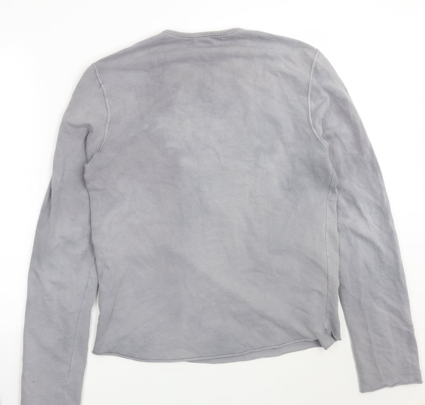 Daniele Alessandrini Womens Grey   Pullover Jumper Size L