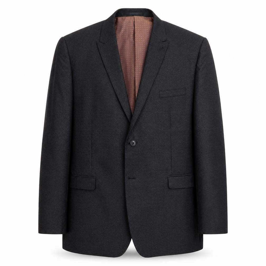 Fellini Mens Blue   Jacket Suit Jacket Size 40