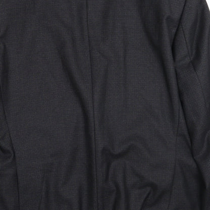 Fellini Mens Blue   Jacket Suit Jacket Size 40