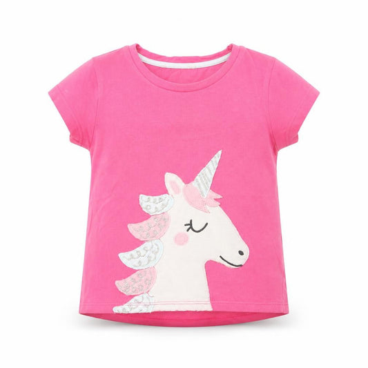 Bluezoo Girls Pink   Basic T-Shirt Size 2 Years