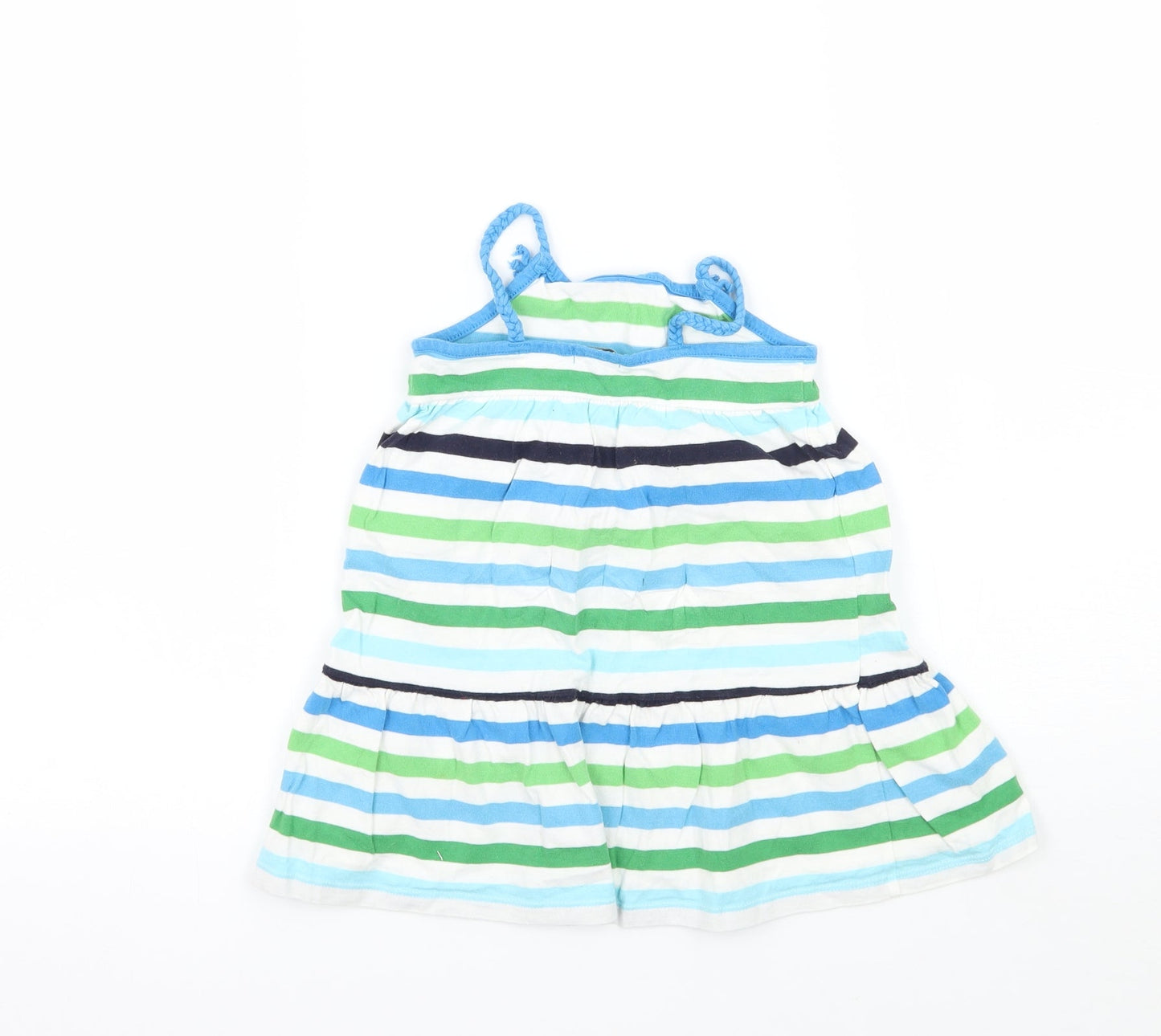 Gap Girls White Striped  A-Line  Size 2 Years