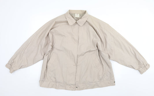 Compliments Womens Ivory   Jacket  Size 24