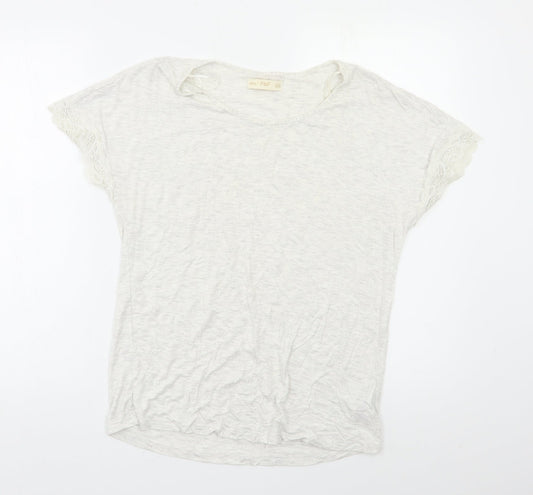 F&F Womens Grey   Top Pyjama Top Size 8
