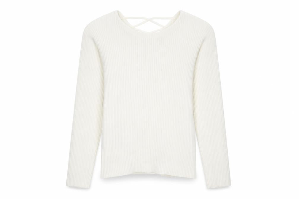 Matalan Girls White   Pullover Jumper Size 12 Years