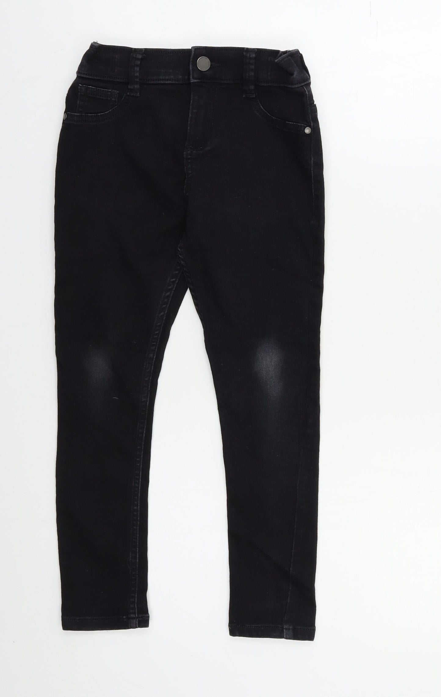F&F Girls Black   Skinny Jeans Size 7-8 Years