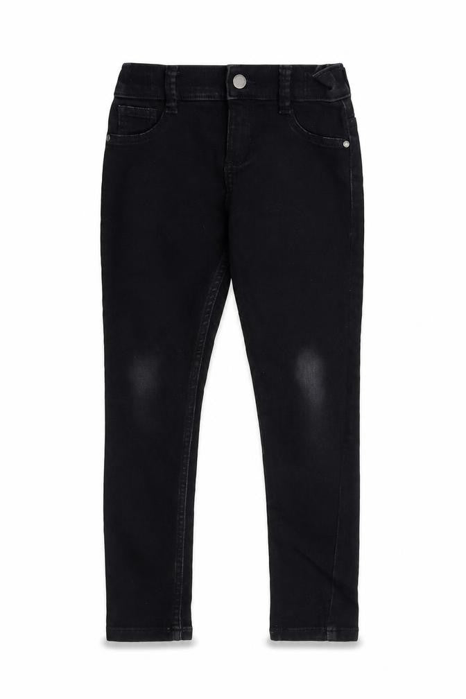 F&F Girls Black   Skinny Jeans Size 7-8 Years