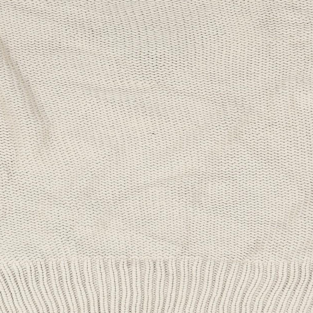 M&S Womens Beige  Knit Pullover Jumper Size 16