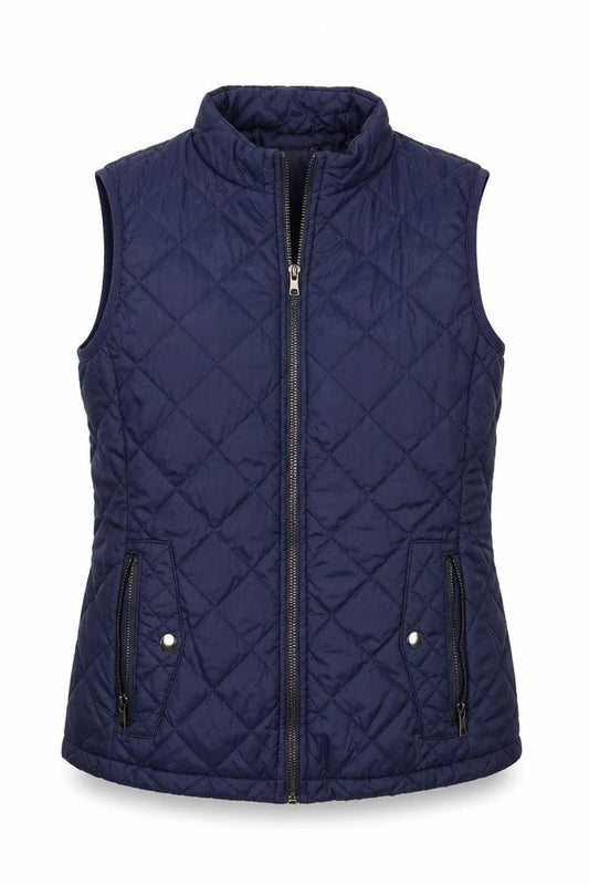 Allegra K Womens Blue   Gilet Waistcoat Size S
