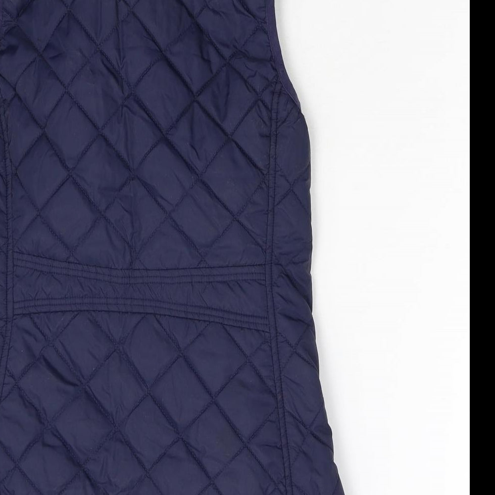 Allegra K Womens Blue   Gilet Waistcoat Size S