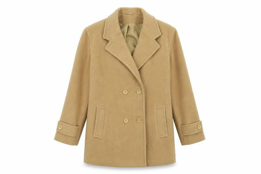 Preworn Womens Brown   Overcoat Coat Size 16