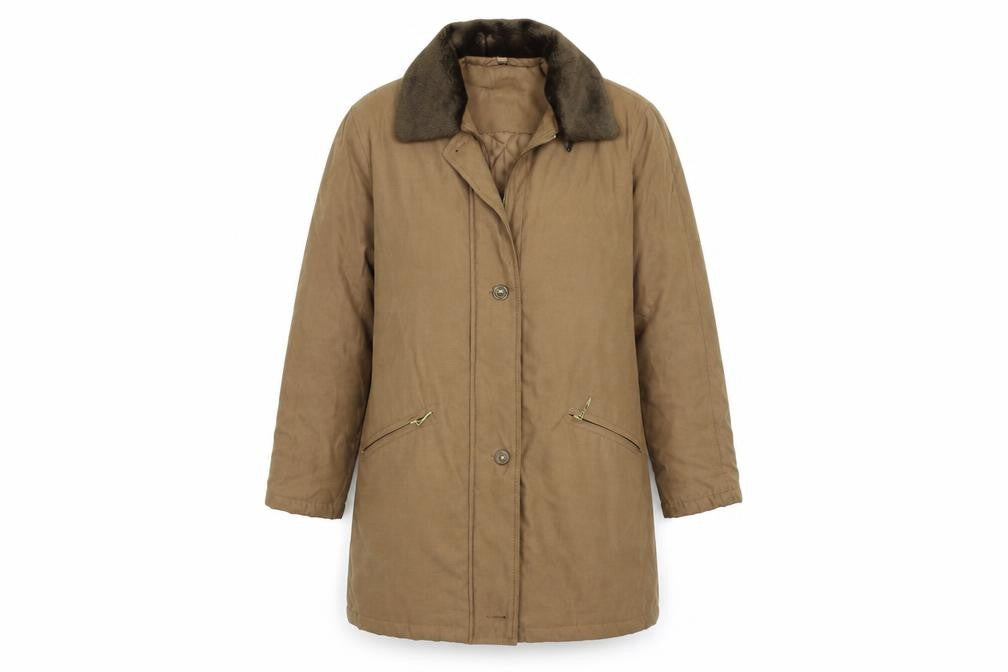 Bonmarché Womens Brown   Overcoat Coat Size S