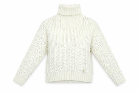 SHEIN Womens White  Knit Pullover Jumper Size M