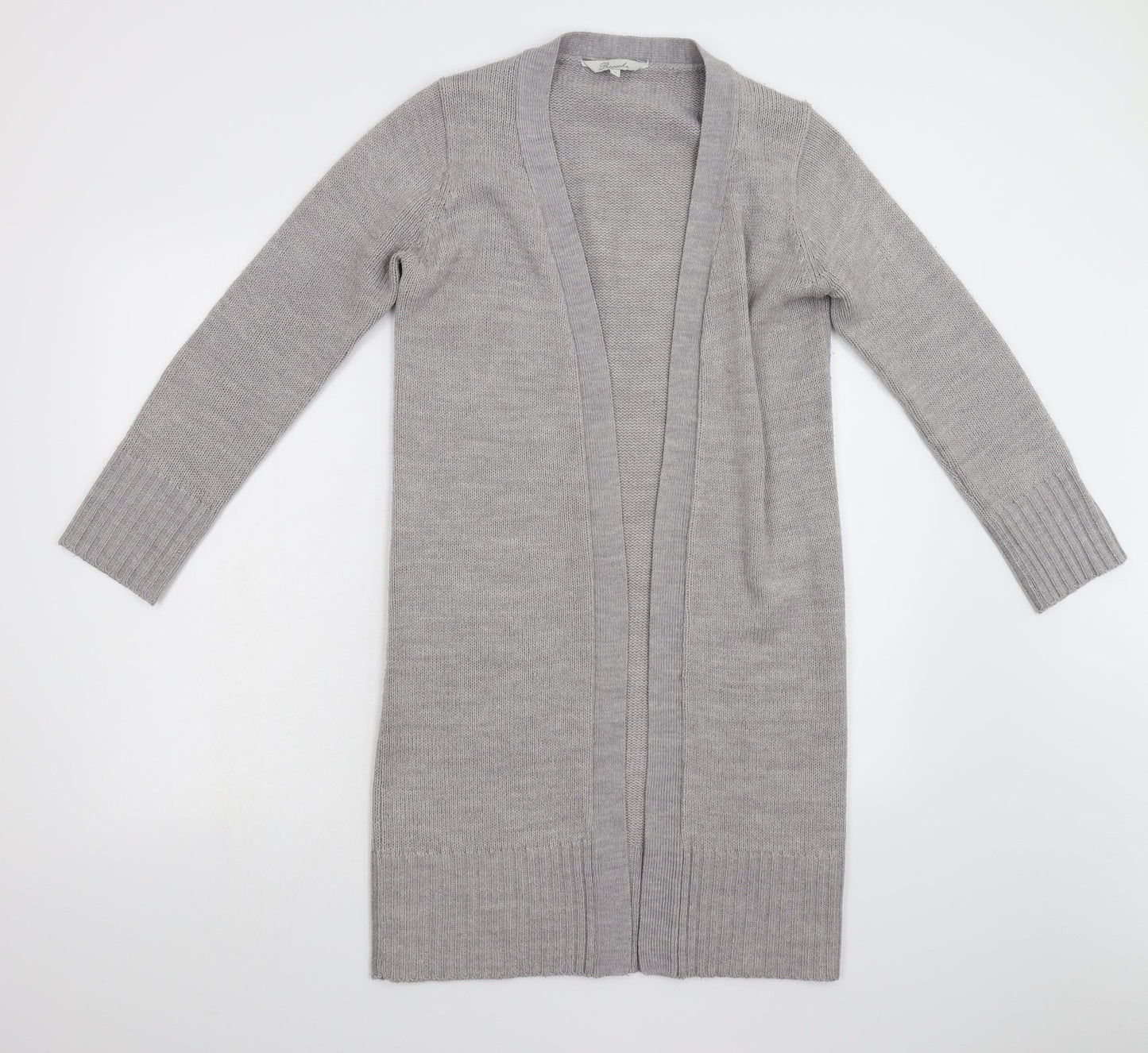 Peacock's Womens Grey   Cardigan Jumper Size S