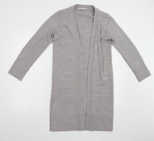 Peacock's Womens Grey   Cardigan Jumper Size S