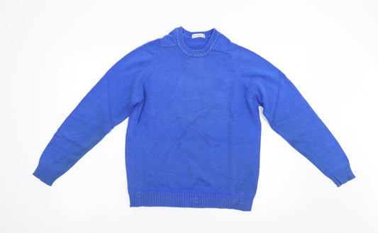 One Up Golf Mens Blue  Knit Pullover Jumper Size S