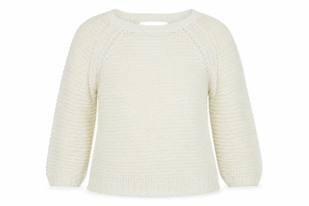 New Look Womens White   Pullover Jumper Size S
