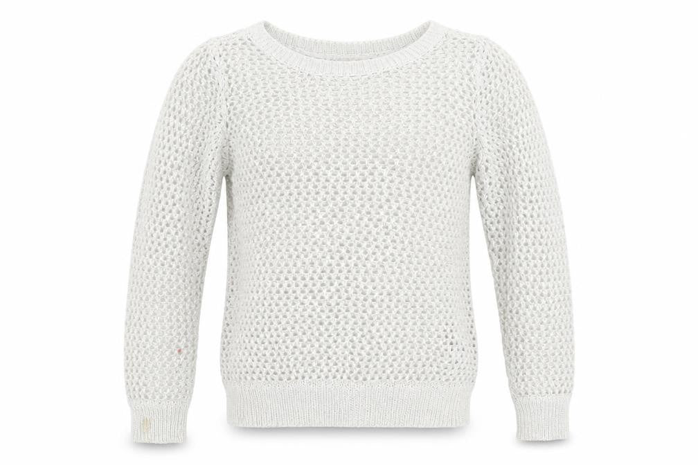 H&M Girls Silver   Pullover Jumper Size 11-12 Years