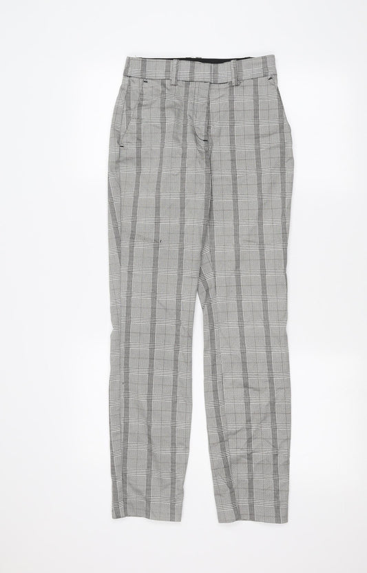 H&M Womens White   Trousers  Size 6 L26 in