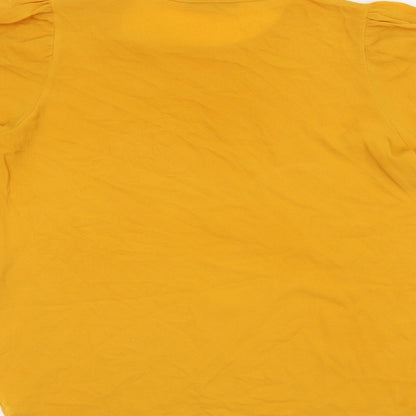 Quiz Womens Yellow   Basic Blouse Size 12