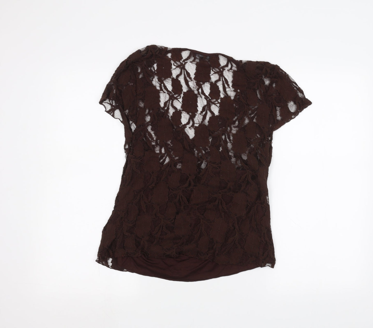 Sky designs Womens Brown   Basic T-Shirt Size M